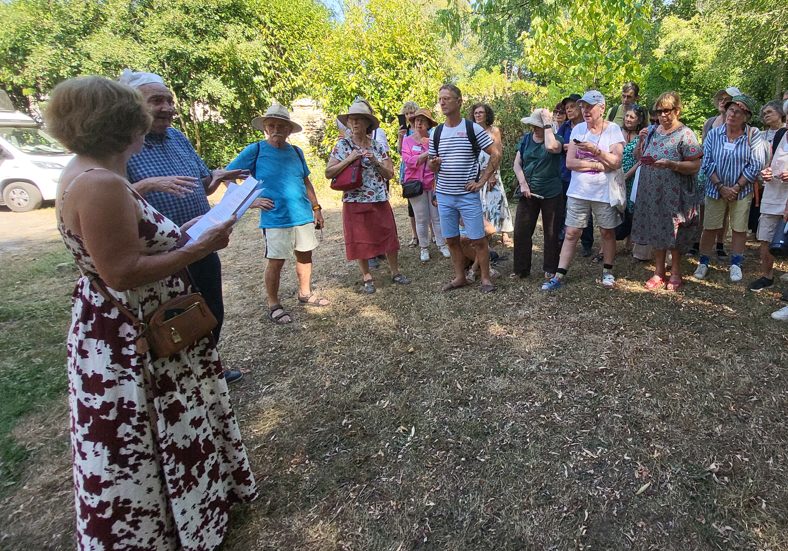 Visite guidée des moulins Poissard et de la Mercerie lors du stage national de l'ARDDS